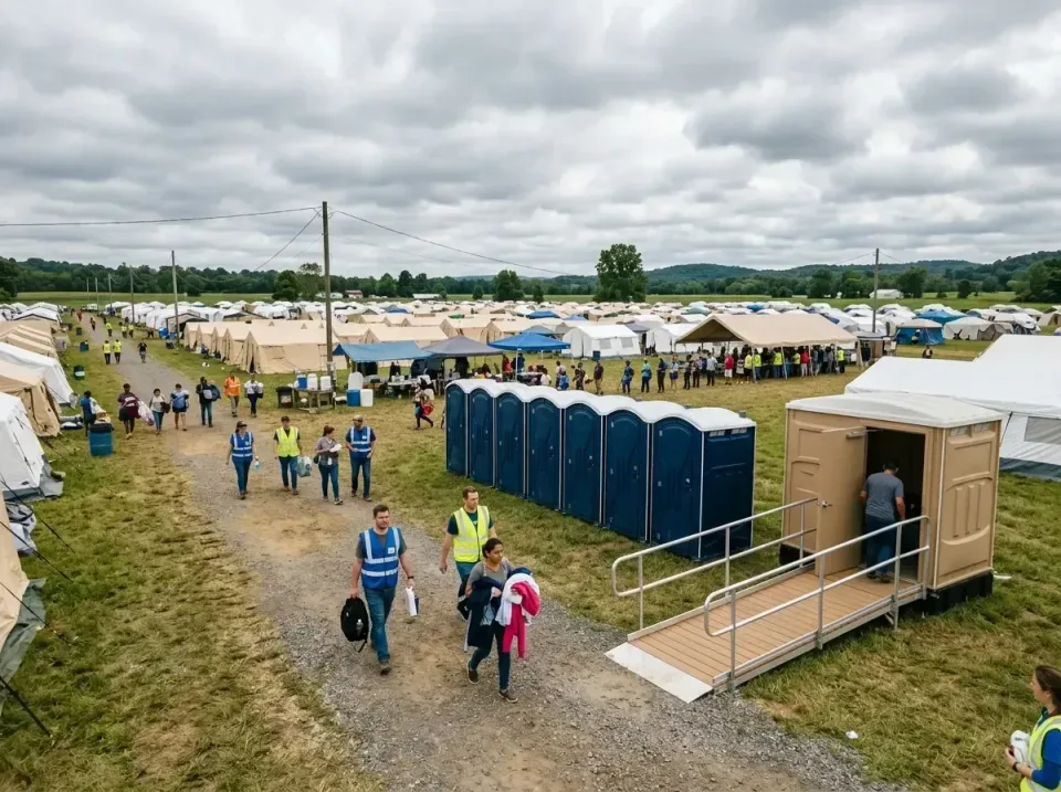 disaster-relief-camp-restrooms-010 — frequently asked questions, Dumpster & Portable Bathrooms Rental in Orange, VA